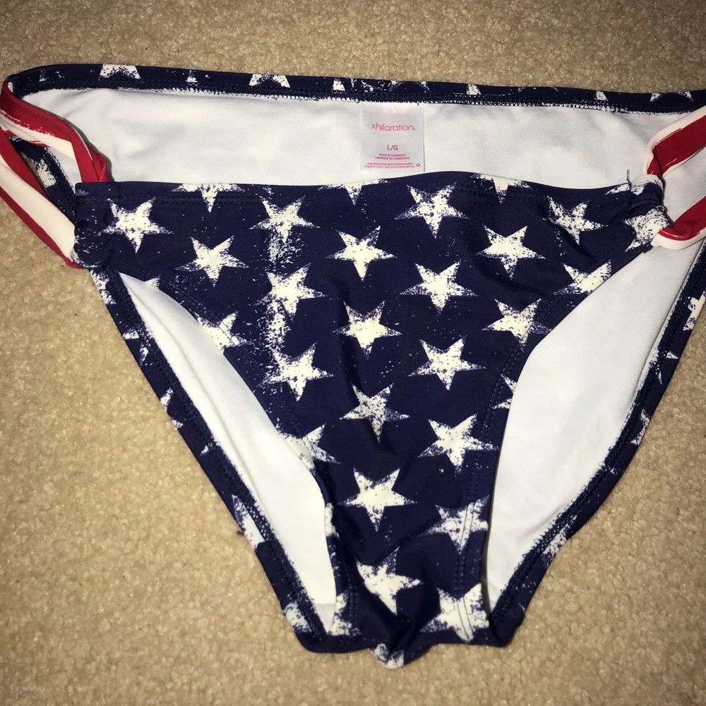 American flag bikini bottoms